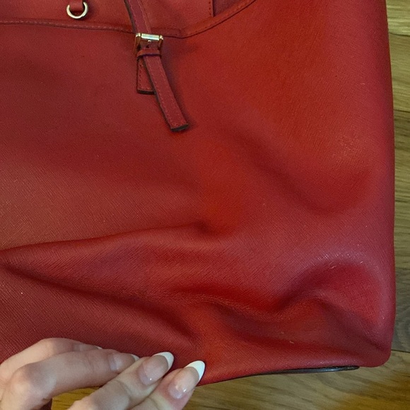 Michael Kors Women’s Red Tote Bag OS